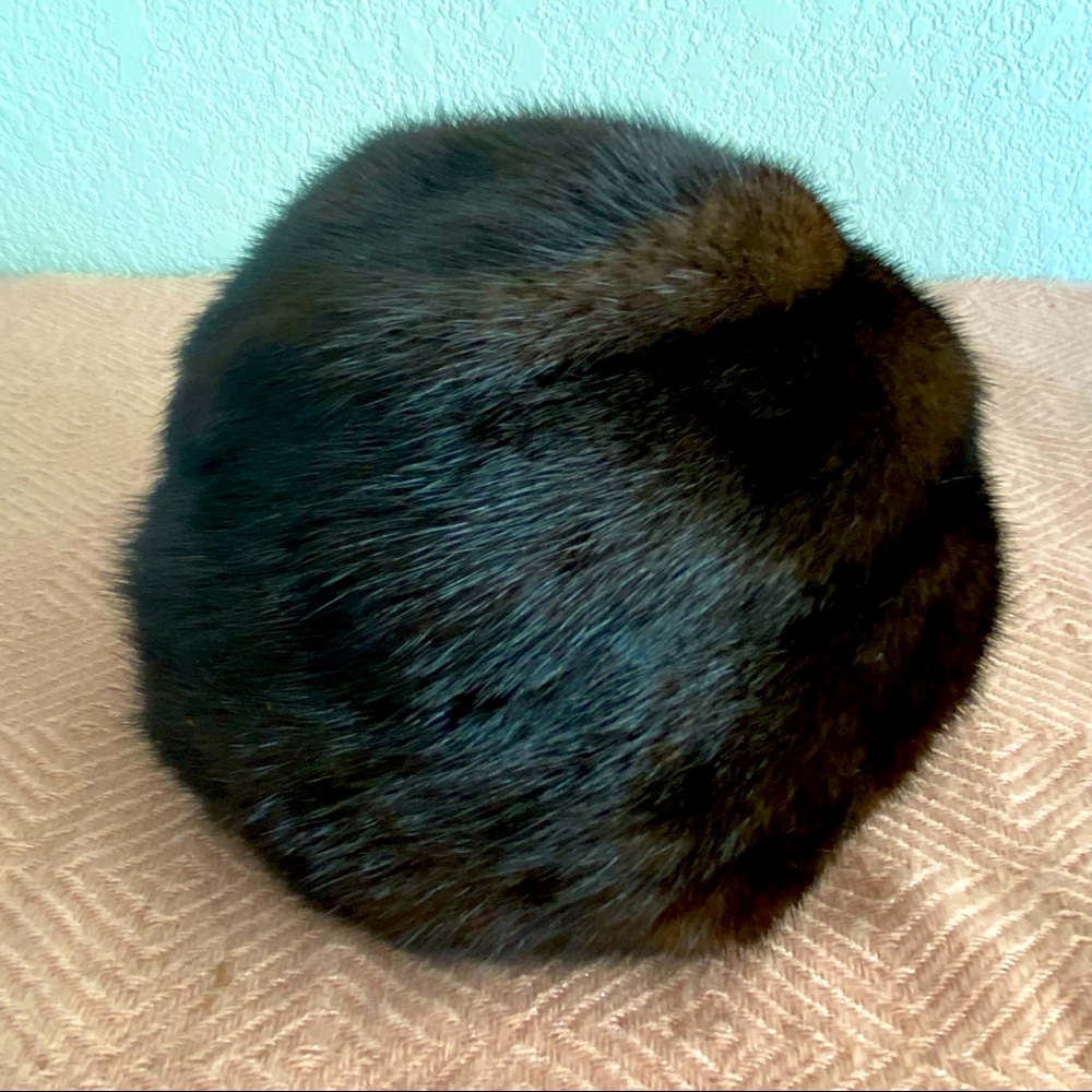 Vintage Mink Hat, Mr. D’ Brand, Original Store Tags, Circa 1960’s